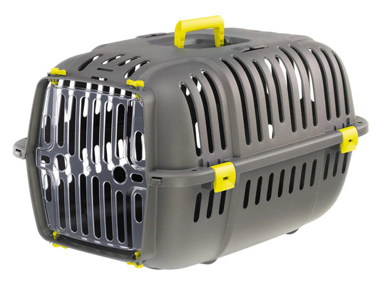 Jet Pet Carrier: Value Dog Carrier Suitable for Toy Dog Breeds & Small Cats, 18.51L X 12.6W X 11.42H Inches, Green - Charann Global