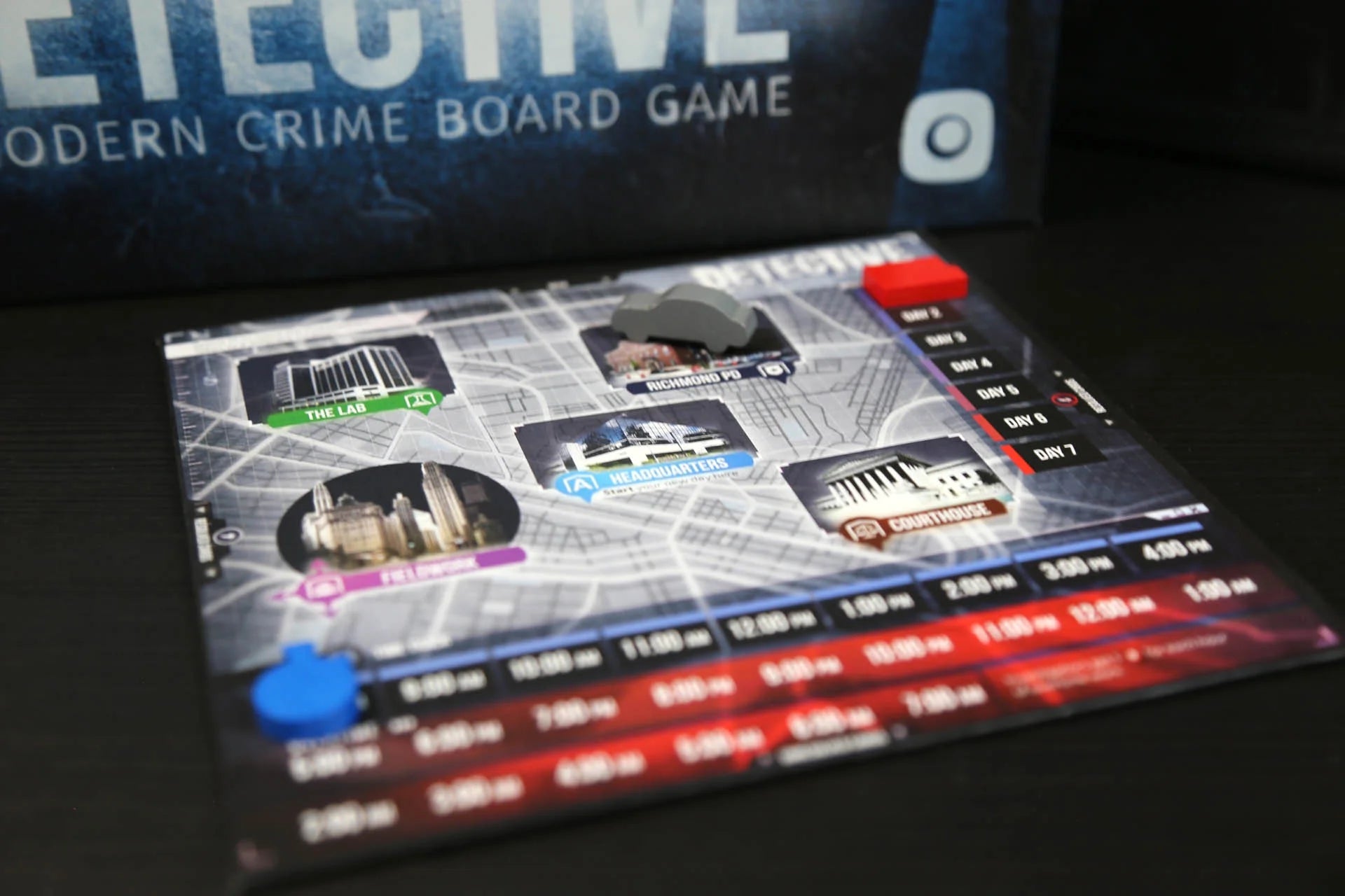 Detective Board Game Offered by Publisher Services