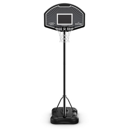 32-Inch Portable Basketball Hoop with Eco-Composite Backboard & Telescoping Height Adjustment-Outdoor Play