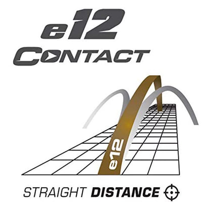 Bridgestone E12 CONTACT Golf Balls with Contact Force Dimples, White, 12-Pack