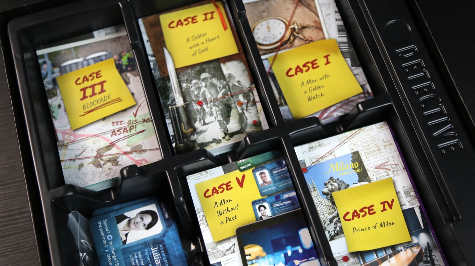 Detective Board Game Offered by Publisher Services