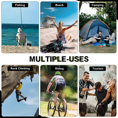 Solar Portable Shower Bag for Camping, 5 Gal/20L,Outdoor Shower, Compact Camping Shower for Camping, Hiking,Traveling, Beach Swimming