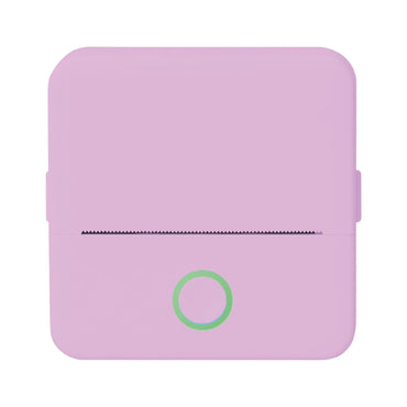 CTP500 Bluetooth Mini Portable Inkless Thermal Printer & Label Maker + Paper, Android & Ios (Purple)